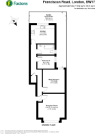 Floorplan area for info only, not for Â£/sq. ft valuation