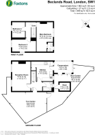 Floorplan area for info only, not for Â£/sq. ft valuation