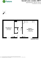 Floorplan area for info only, not for Â£/sq. ft valuation
