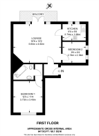 Floorplan area for info only, not for £/sq. ft valuation