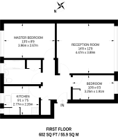 Floorplan area for info only, not for £/sq. ft valuation