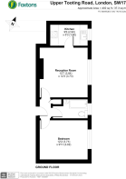 Floorplan area for info only, not for £/sq. ft valuation