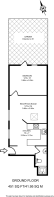 Floorplan area for info only, not for £/sq. ft valuation