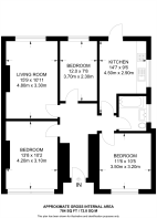 Floorplan area for info only, not for £/sq. ft valuation