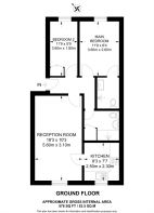 Floorplan area for info only, not for £/sq. ft valuation