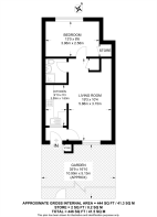 Floorplan area for info only, not for £/sq. ft valuation