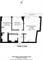 Floorplan area for info only, not for £/sq. ft valuation