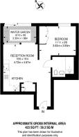 Floorplan area for info only, not for Â£/sq. ft valuation