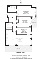 Floorplan area for info only, not for £/sq. ft valuation