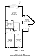Floorplan area for info only, not for £/sq. ft valuation