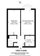 Floorplan area for info only, not for £/sq. ft valuation