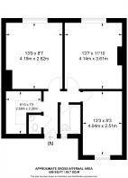 Floorplan area for info only, not for £/sq. ft valuation