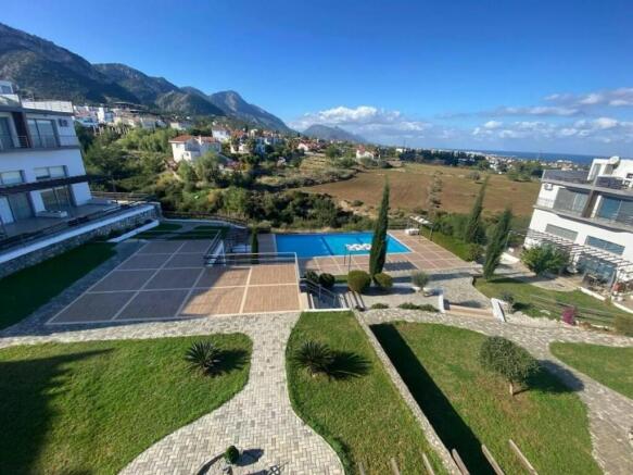 Sea views from site