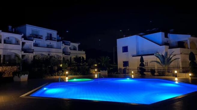 Site at night