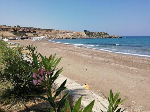 Nearby beach