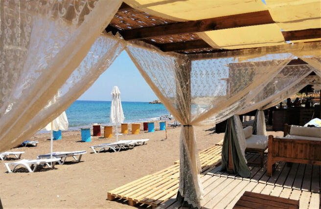 Nearby beach