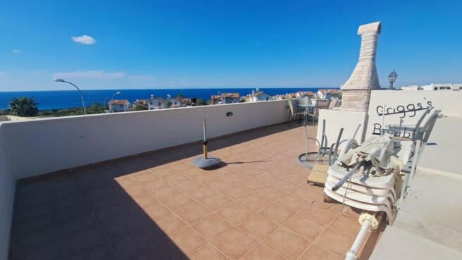 Roof terrace view