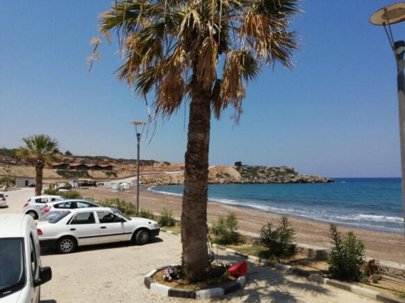 nearby beach