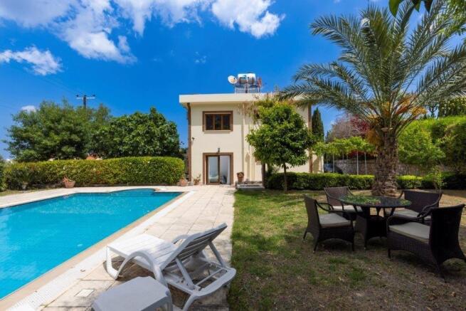 Pool and villa