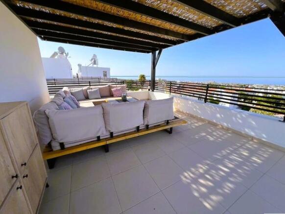 Roof terrace seaview