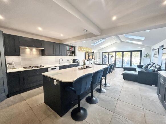 KITCHEN/LIVING/DINING ROOM