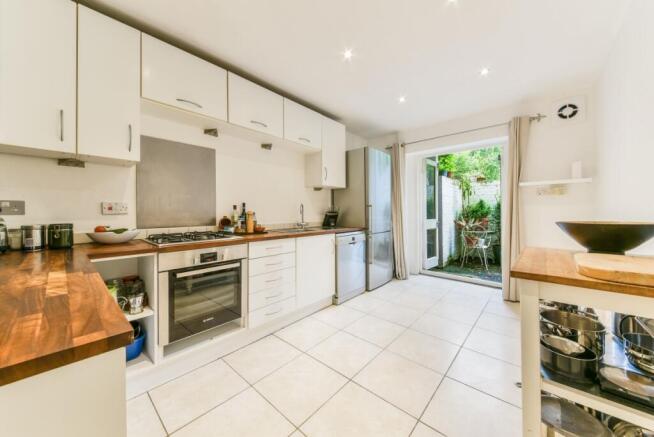 Kitchen onto terrace