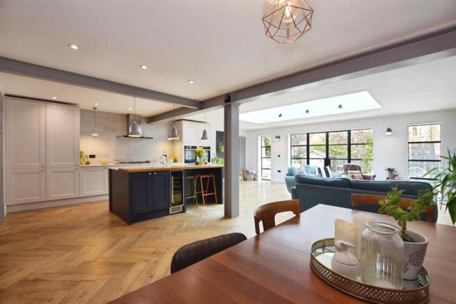 Open Plan Kitchen DinerLiving Space