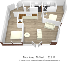 3D floorplan