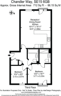 Flat 11, 113 Chandler Way, London, SE15 6GB - gif.