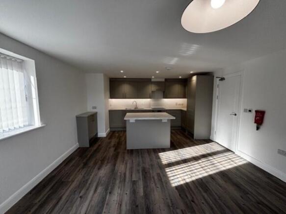 Flat kitchen