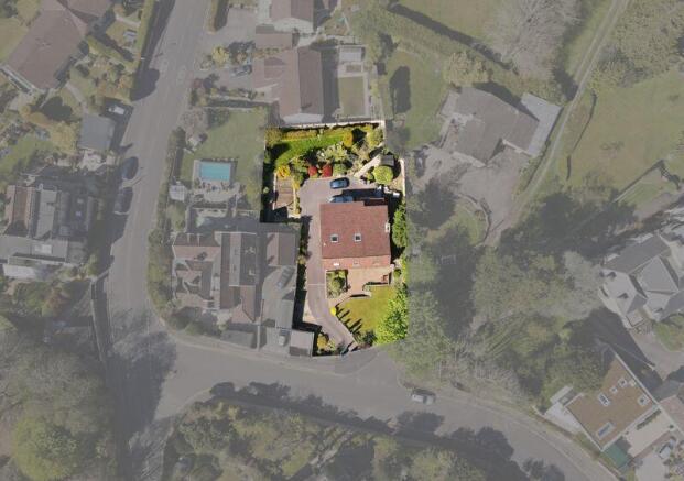 Aerial of plot