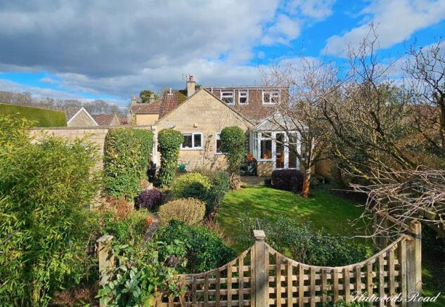 Rear of property