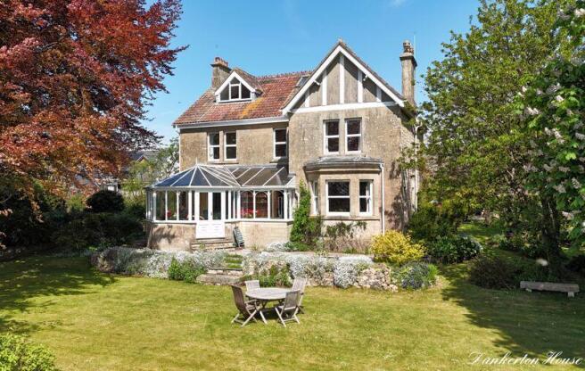 Rear of house