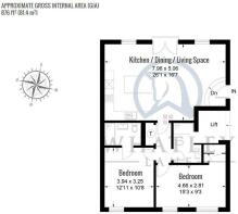 Weaver House, Apartment 3 [Floor Plan] WHATLEY LAN