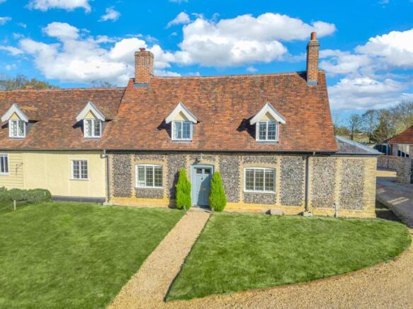 2 Forge Cottage, Great Barton [Front Elevation Aer