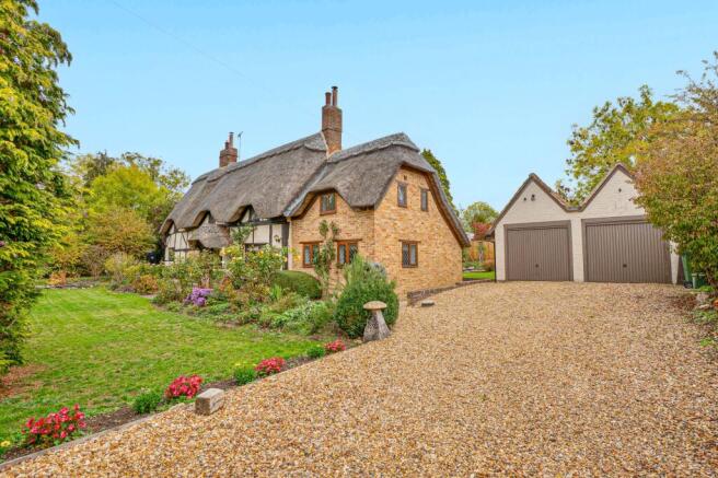 Driveway and Double Garage
