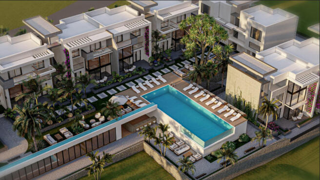 Sea View Luxury 1 Bedroom Apartments with Communal Pool & Amenities Image 9999