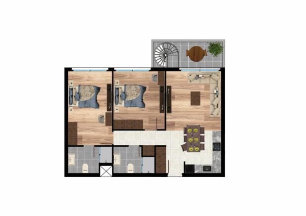 Stunning 2+1 Penthouse with Pool Image 9999