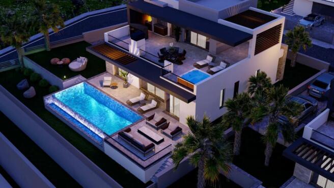 Luxury 4+1 Villa with stunning Roof Terrace & Bar Image 9999
