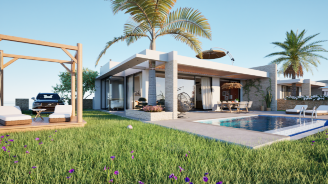 Luxury 2 Bedroom Single Floor Villa with Sea and Mountain Views Image 83 2