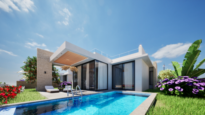 Luxury 2 Bedroom Single Floor Villa with Sea and Mountain Views Image 82 1