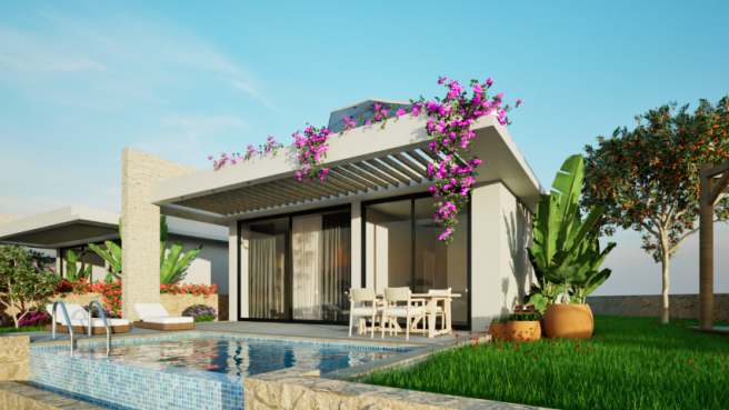 LAST TWO  Stunning FRONT LINE 2 Bedroom Villa with Amazing roof Terrace  Image 9999 1