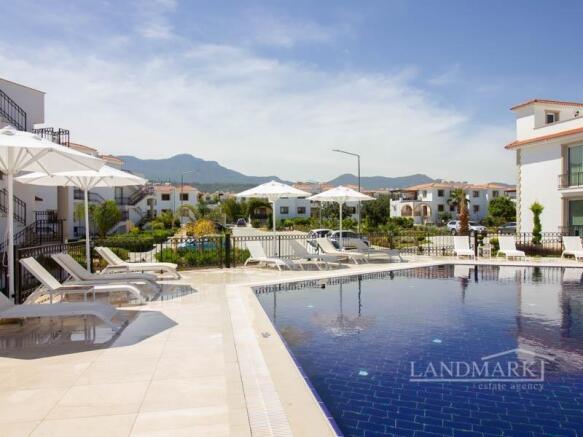 2-bedroom ground floor apartment + fully furnished + communal pools + restaurant + SPA centre + supermarket + pharmacy + walking distance to the beach  Image 9999 1