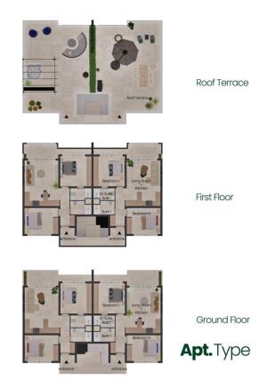 Luxury Garden Two Bedroom Apartment with Sea and Mountain Views, Fully Furnished with White Goods Image 9999 1