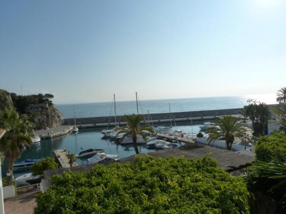 view of marina