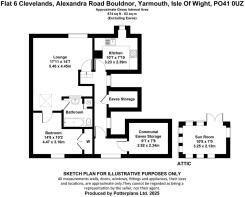 Flat 6 Clevelands,  Alexandra Road Bouldnor, Yarmo