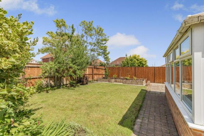 Rear garden