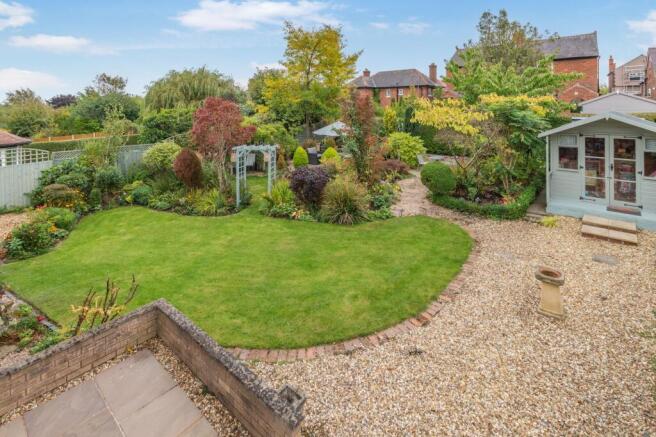 Garden to rear
