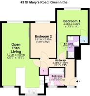Flat 43 St Mary's Road