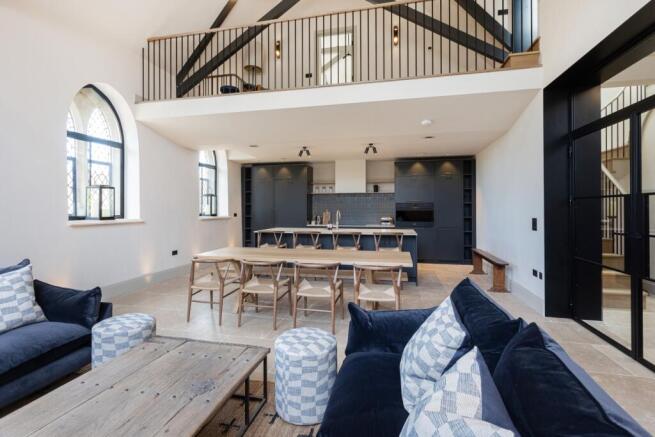 Open Plan Kitchen Living Area